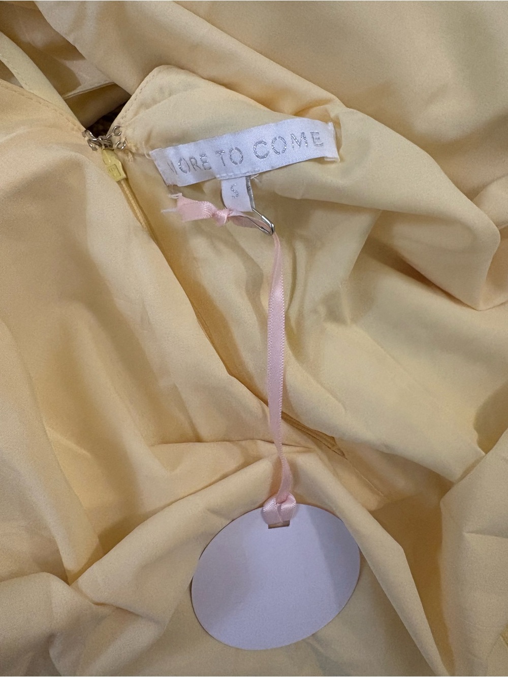 NWT Revolve Yellow Mini Dress - Picture 7 of 7